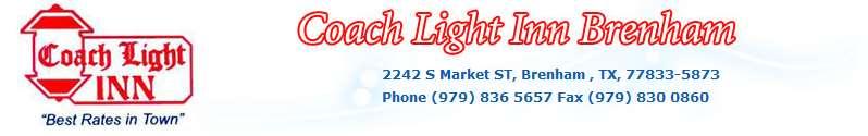Coach Light Inn Brenham Logo foto